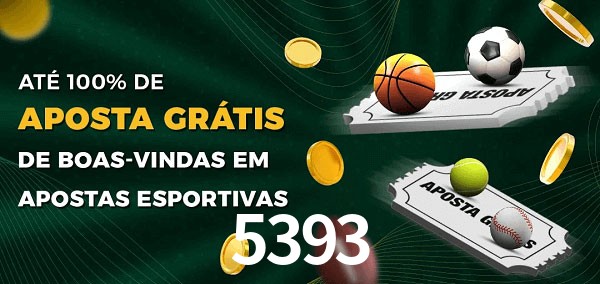 5393 Ate 100% de Aposta Gratis
