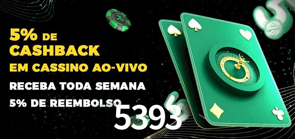 Promoções do cassino ao Vivo 5393